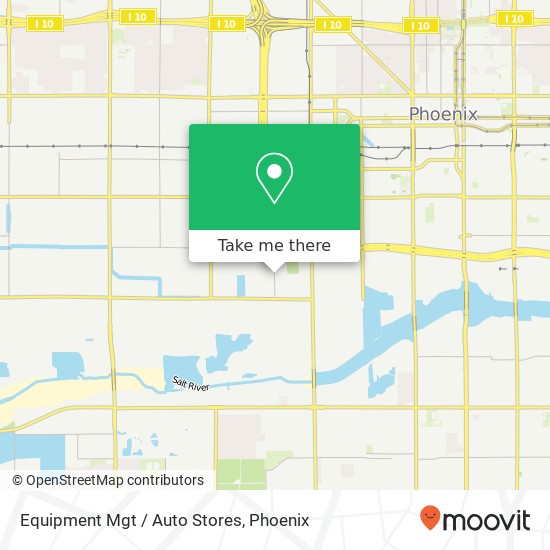 Mapa de Equipment Mgt / Auto Stores
