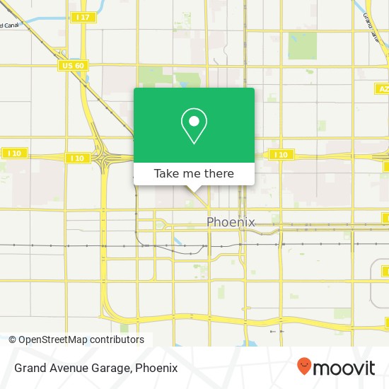 Grand Avenue Garage map