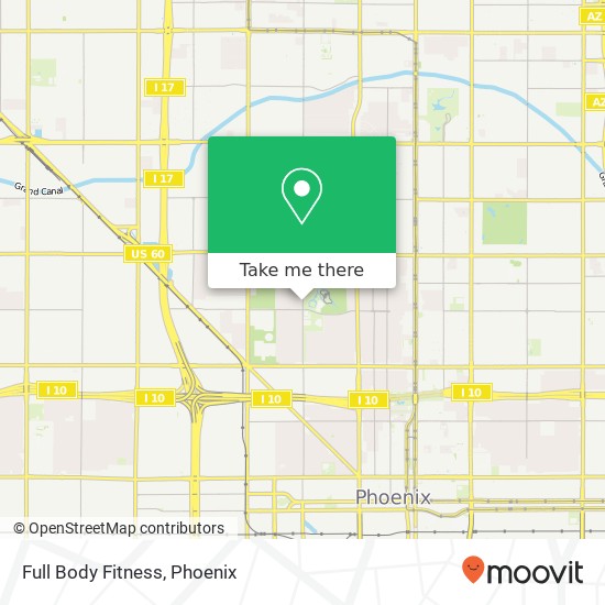 Full Body Fitness map