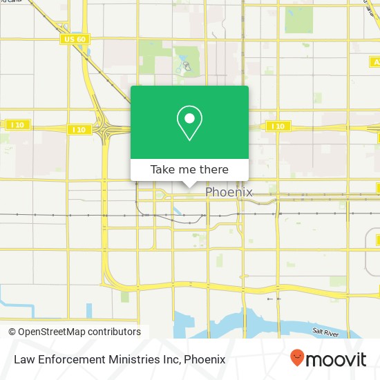 Law Enforcement Ministries Inc map