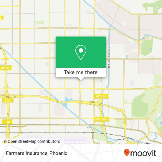 Farmers Insurance map