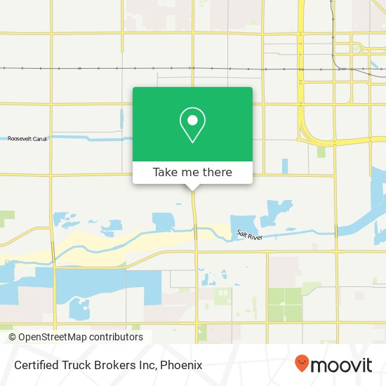 Certified Truck Brokers Inc map