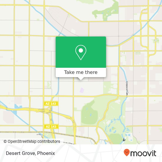 Desert Grove map