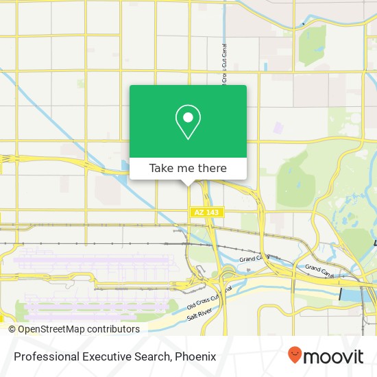 Mapa de Professional Executive Search