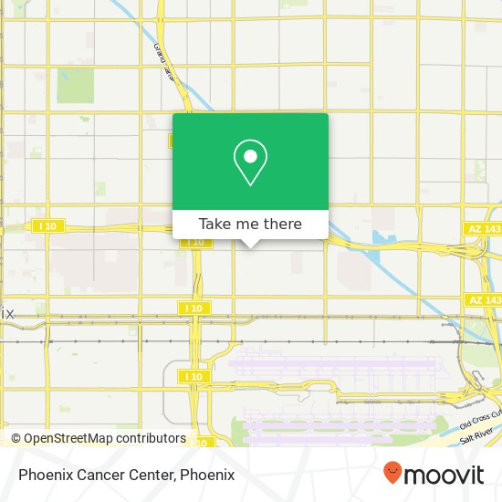 Mapa de Phoenix Cancer Center