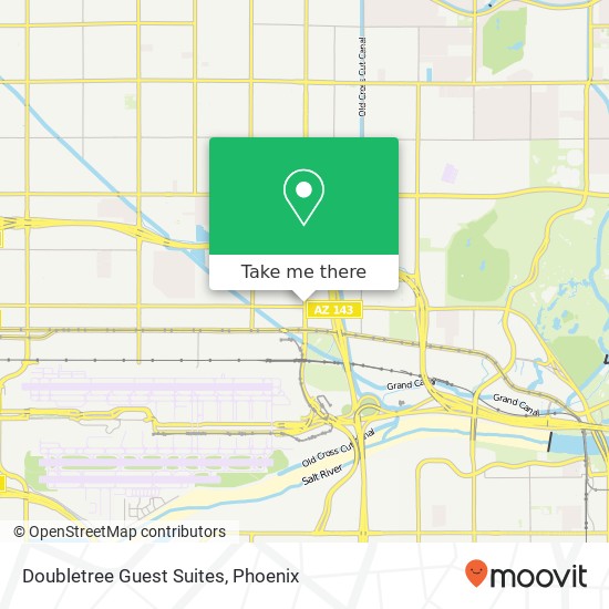 Doubletree Guest Suites map