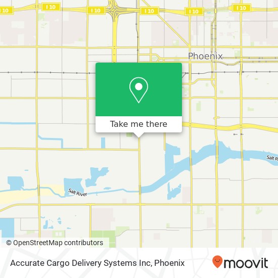 Accurate Cargo Delivery Systems Inc map