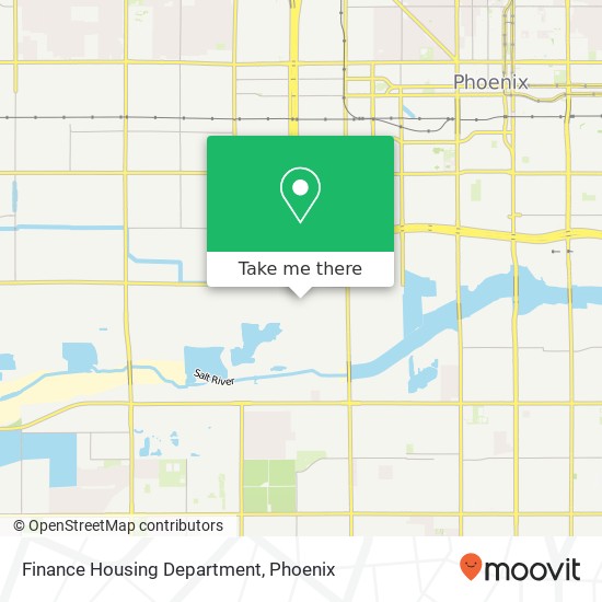 Finance Housing Department map