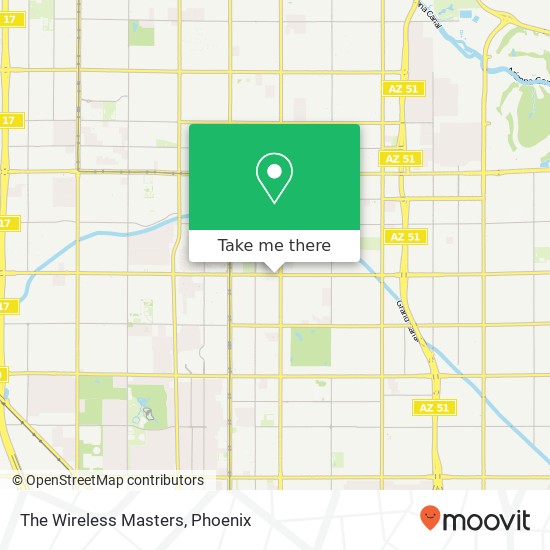 The Wireless Masters map
