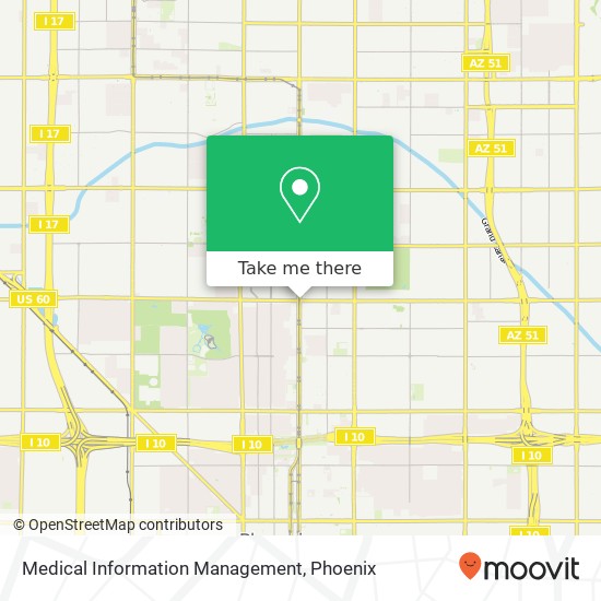 Medical Information Management map