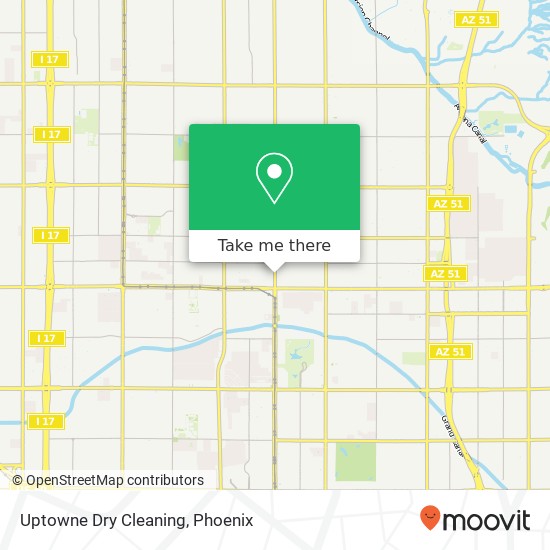 Uptowne Dry Cleaning map