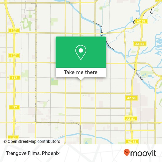 Trengove Films map