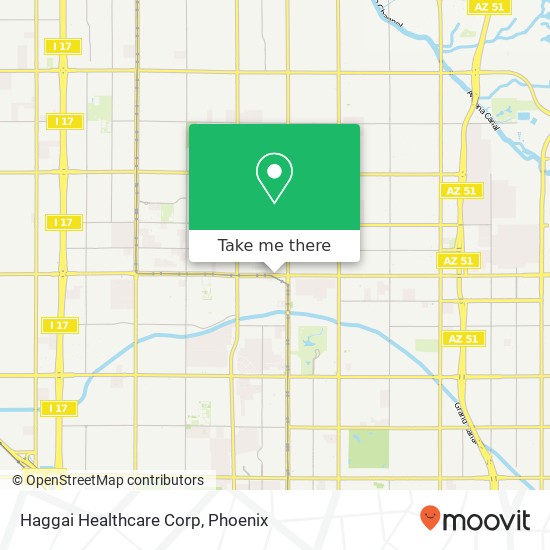 Mapa de Haggai Healthcare Corp