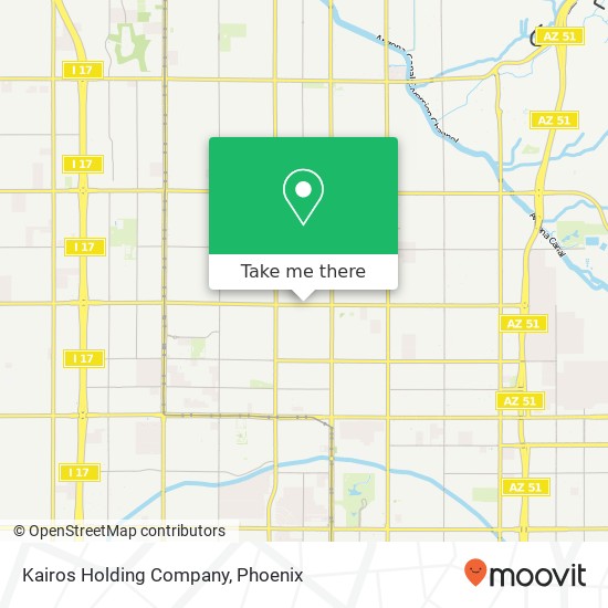Kairos Holding Company map