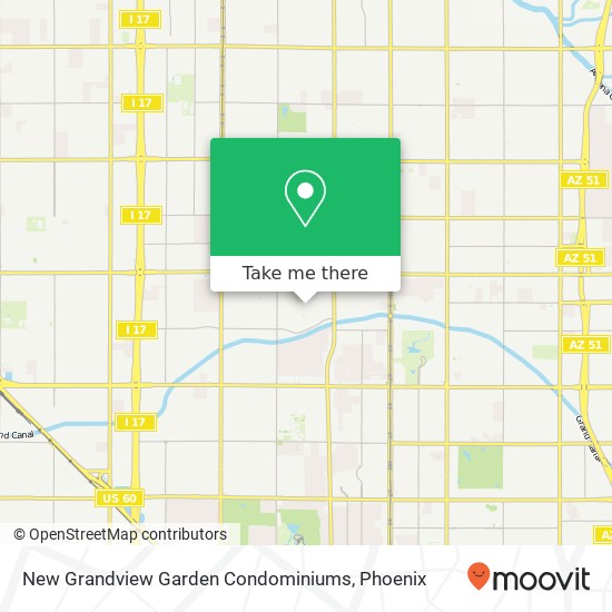 Mapa de New Grandview Garden Condominiums