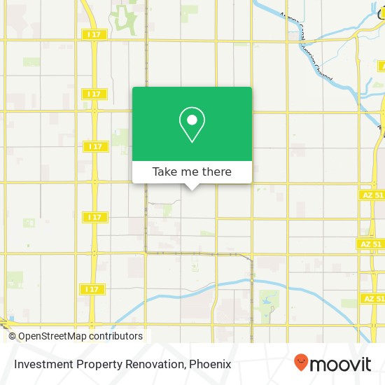 Mapa de Investment Property Renovation
