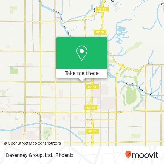 Devenney Group, Ltd. map
