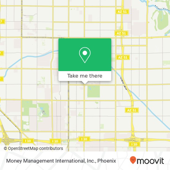 Mapa de Money Management International, Inc.