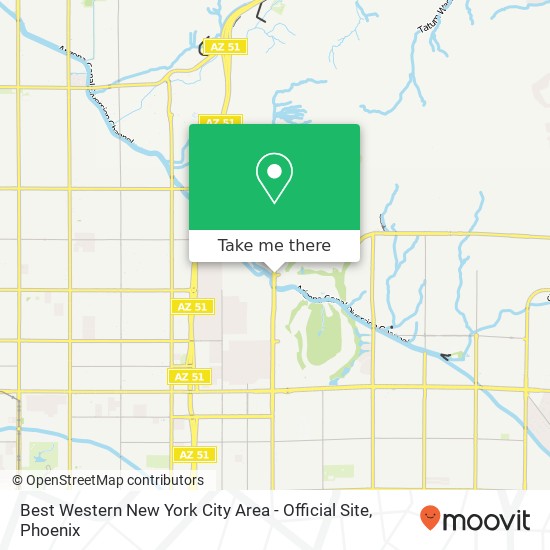 Mapa de Best Western New York City Area - Official Site