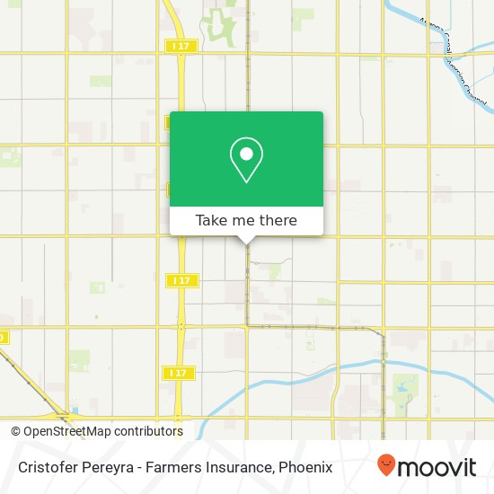 Cristofer Pereyra - Farmers Insurance map