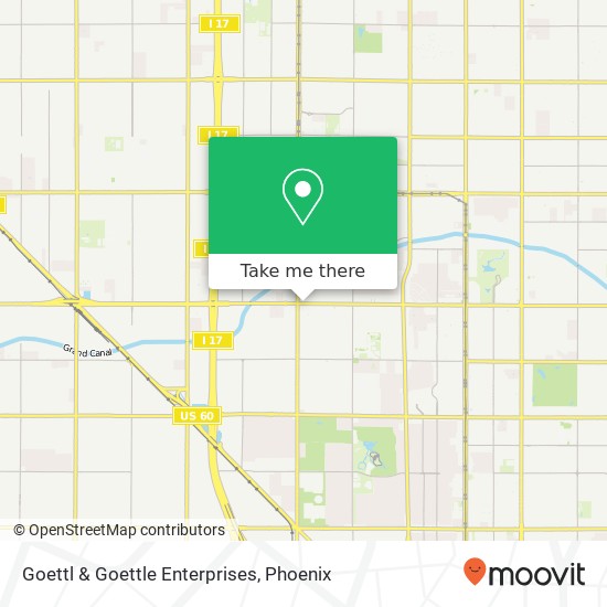 Goettl & Goettle Enterprises map