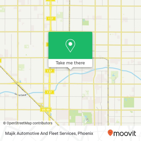 Majik Automotive And Fleet Services map