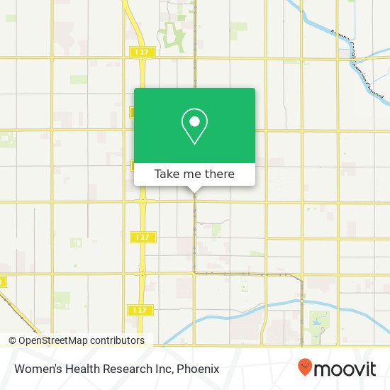 Women's Health Research Inc map