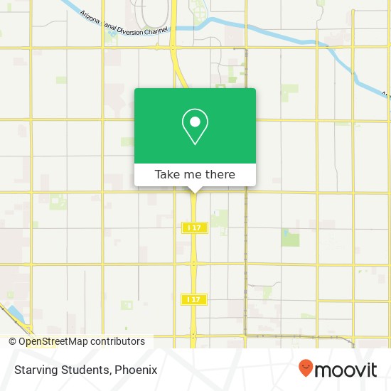 Starving Students map