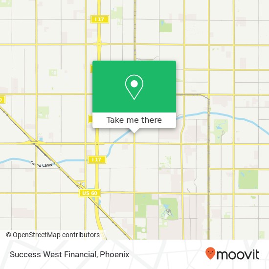 Mapa de Success West Financial