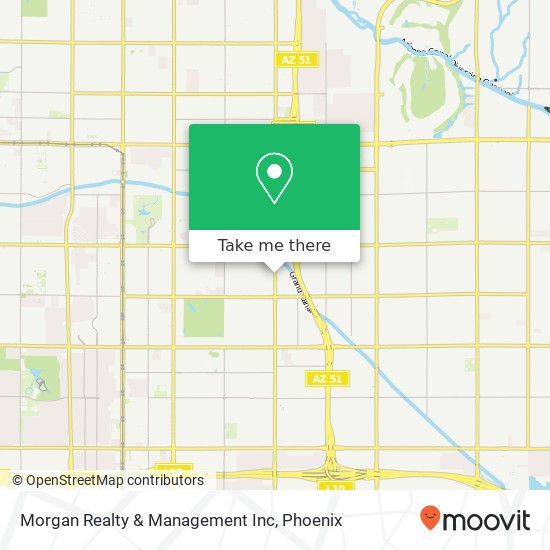 Morgan Realty & Management Inc map