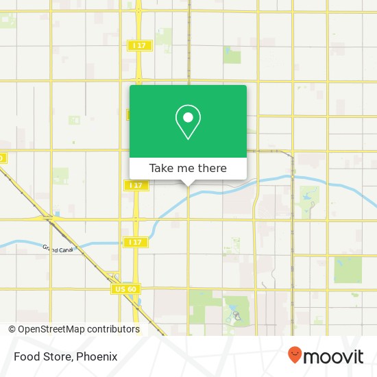 Food Store map