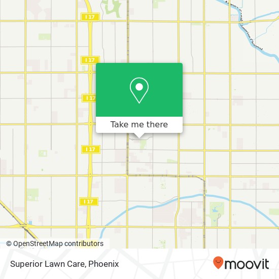 Superior Lawn Care map