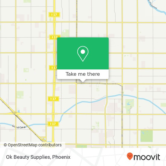 Ok Beauty Supplies map