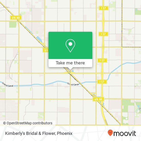 Kimberly's Bridal & Flower map