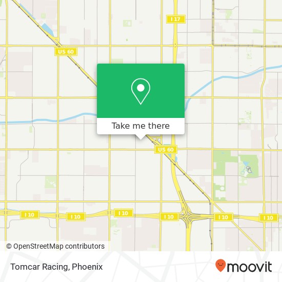 Tomcar Racing map