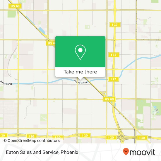 Eaton Sales and Service map