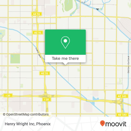 Henry Wright Inc map