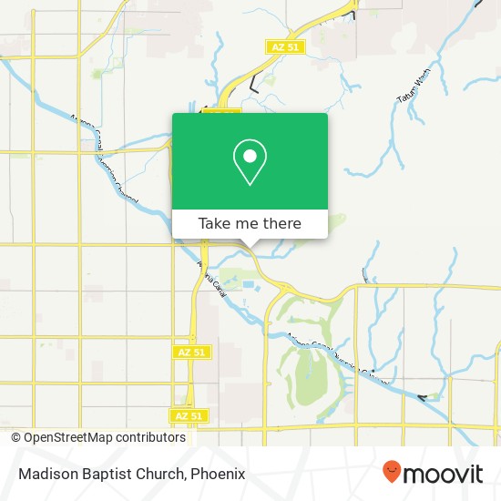 Mapa de Madison Baptist Church