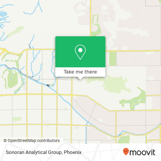 Sonoran Analytical Group map
