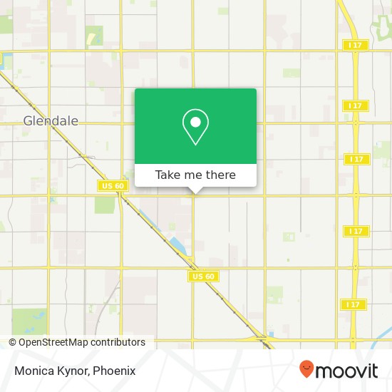 Monica Kynor map