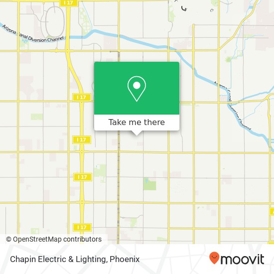 Mapa de Chapin Electric & Lighting