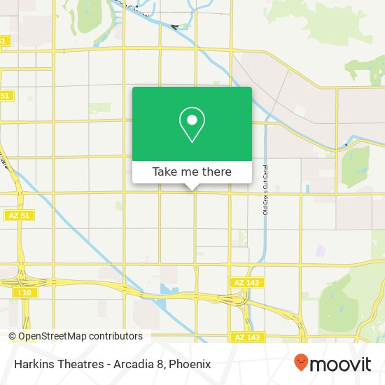 Harkins Theatres - Arcadia 8 map