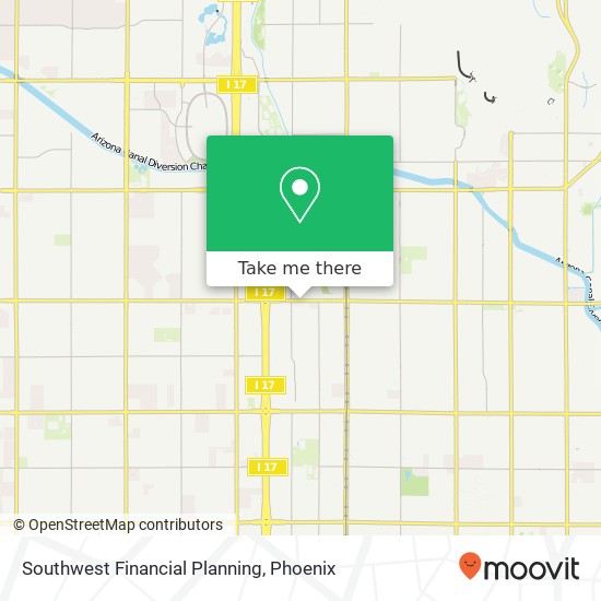 Southwest Financial Planning map