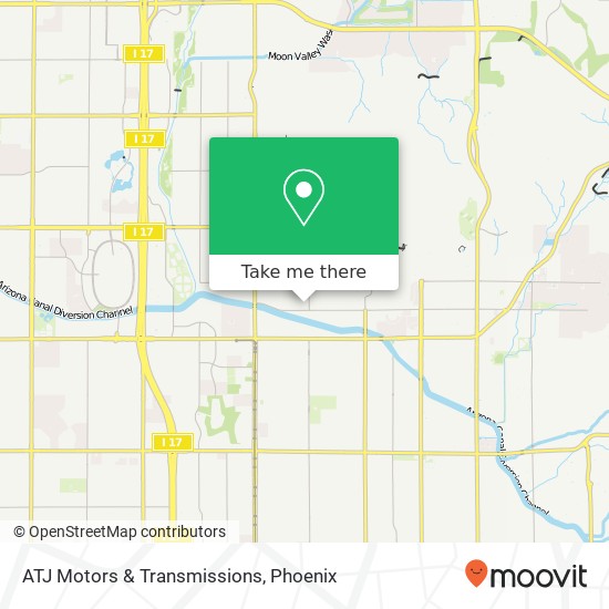 ATJ Motors & Transmissions map