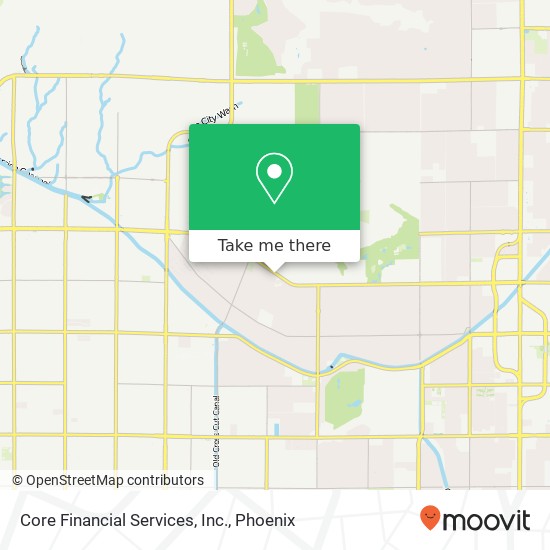 Core Financial Services, Inc. map