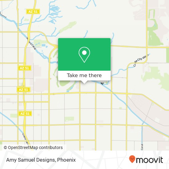 Amy Samuel Designs map