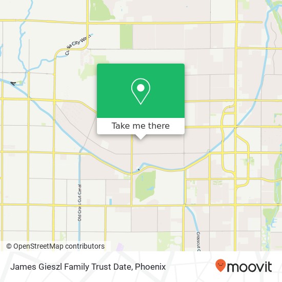 James Gieszl Family Trust Date map