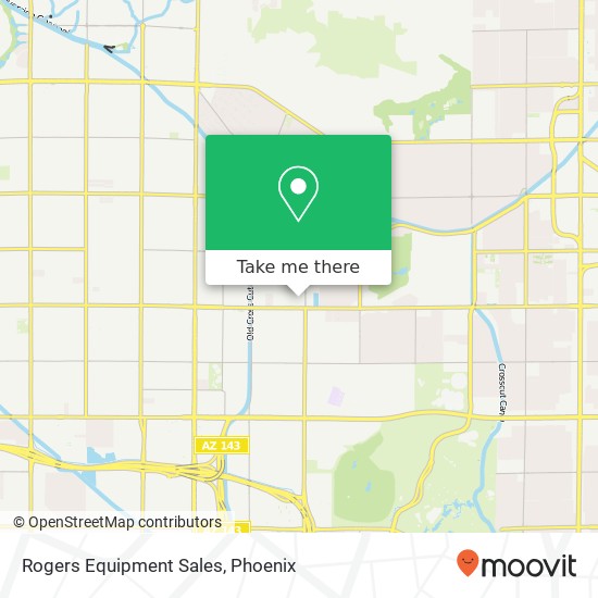 Rogers Equipment Sales map