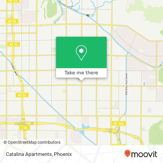 Catalina Apartments map