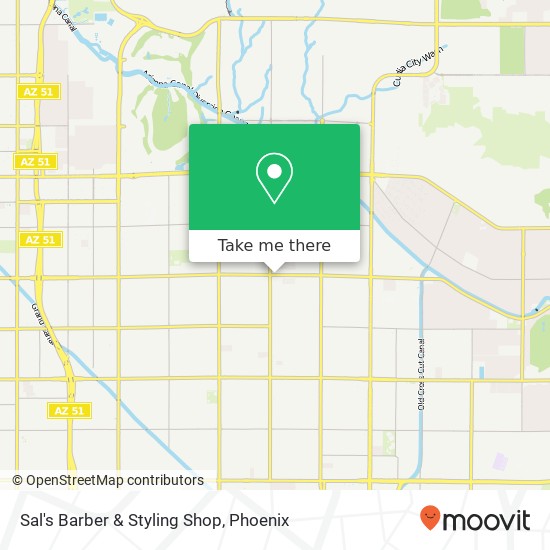 Mapa de Sal's Barber & Styling Shop